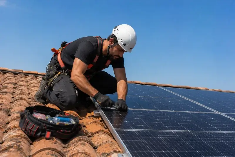 Maintenance et monitoring de panneaux solaires à Épinouze